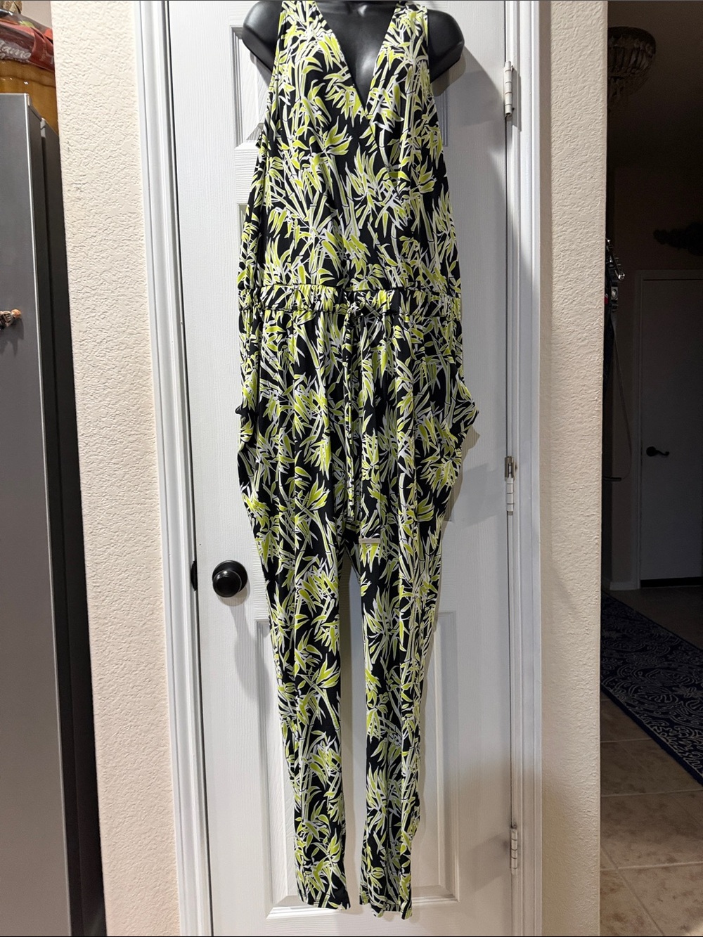 Michael Kors Jumpsuit Bamboo Print 3X